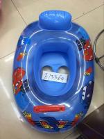 Надувная лодочка с отв.для ног для малышей Е13364