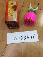 Свеча в розе в кор. Е13416