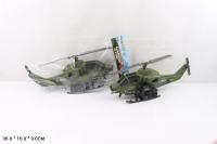 Вертолет 358-1В военный инерц.в пакете U517-Н11014