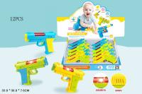 Пистолет 6667 на бат.звук,свет в дисплее12шт. B381-H41001