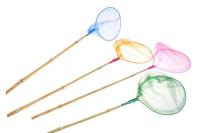 Сачок для насекомых бамбук 70 см дл. 20 см диаметр