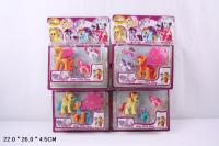 Лошадки с крыльями на картоне G597-Н42146