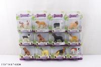 Собака на картоне п/пл 12 видов микс Z283-Н42043