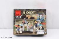 Конструктор KHIGHTZ1015 рыцари,стена,кони  в кор. В050-Н26321