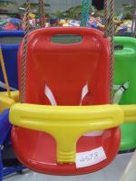 Качели пластик детские с вер. и спинкой 02