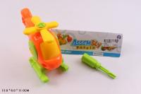 Конструктор 6105Д вертолет с отверткой в пакете C297-H26009