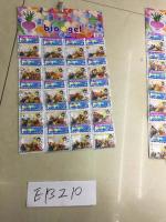 Растущие шарики разноцветные на листе в пакете 1/20 Е13210