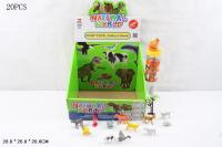 Животные ДОМАШНИЕ в тубусе с головой в дисплее 20шт.уп  C823-H42255