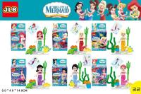 Конструктор девочки-русалочки в кор.микс 6 видов А542-Н26031