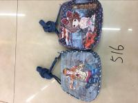 Сумочка для девочек джинсовая с рисунком  К14199