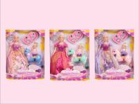 Кукла 83192 Jinni c ребенком на пони и аксессуарами в кор. М222-Н43186