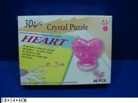 Пазл 3D сердце 46 деталей в кор. R280-Н26002
