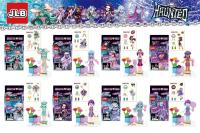 Конструктор девочки-монстры в кор.миск 8 видов А542-Н26037