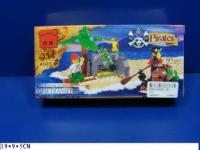 Кон. 314 пиратская крепость с фигурками  В050-Н26225