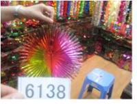 Гирлянда из фольги ШАР красно-желтый