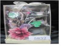 Подсвечник новогодний с кр.цвет..подарочный в кор.