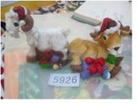 Сувенир козочка-копилка на подставке 6054