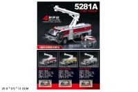 Машина метал. 5281А пожар. светфар,звук,с откр.дв В144-Н11031 в кор