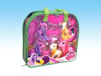 Пони L24-2 5 шт. с аксессуарами в сумке P894-Н42047