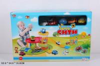 Парковка 7191 Автосити + 5 машинок в кор. А539-Н06005