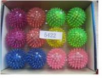 Мячик с пупырашками 6,5 см  в кор 1/12 КР5422