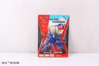 Самолет 081 на картоне инерционный Т425-Н09001