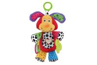 Погремушка 11406 мягкая Кролик с колечками на подвесе  B916-H25044