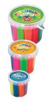 Тдл-002 Тесто для лепки Набор №2 в средней пластиковой банке с крышкой, 7цв.