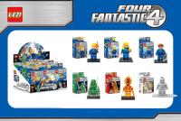 Конструктор 108 6видов 12шт.уп. Герои P197-H26236