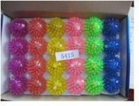 Мячик ёжик массажный в кор 24 шт. 5415