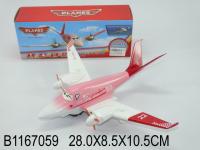 Самолёт на бат.в кор.звук,свет WLN6660А