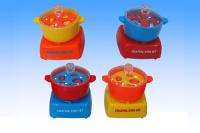 Заводная плитка с кастрюлей в пакете с шариками К314-Н13012