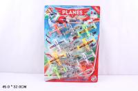 Самолет 575С 12 шт. на картоне инерц.  R294-H09002