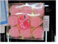 Свеча - розочки 9 шт. в кор.подарочные СН-9