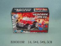 Конструктор 6004 человек-паук джип в коробке