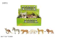 Животные Дикие 24шт.уп микс  цена за1шт. ДИСПЛЕЙ M153-H42523