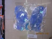 Крылья с палочкой голубые, розовы, желтые, фуксия К13760