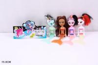Кукла 273в-2 русалки в пакете 4шт.страшные Z251-Н43149