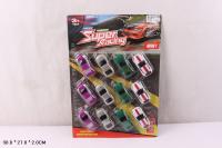 Набор машин 12шт. Racing на картоне  E011-H09011