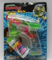 Пистолет мыльные пузыри (4 светодиода, муз.эффекты)