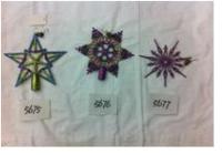 Наконечник Звездочка 20см. с обсыпкой