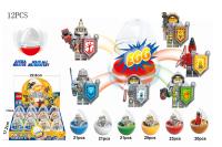 Конструктор герои 3д002 в яйце Рыцари 12шт.уп цена за1ш E518-H26132