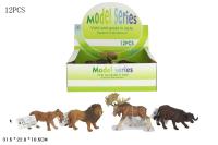 Животные Дикие 12шт.уп. микс цена за 1шт. дисплей M153-H42430