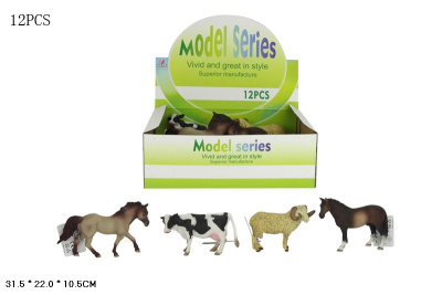 Животные Домашние 12шт.уп микс  цена за 1шт. дисплей M153-H42434