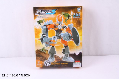 Конструктор SUPER HERO 5  в кор 2 в 1 Т472-Н26009