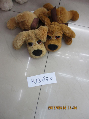 мягкая Собака коричневая с печальными глазками К13650