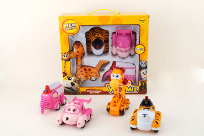 Трансформер 1308А в кор.новая серия микс 4шт . C031-H11010