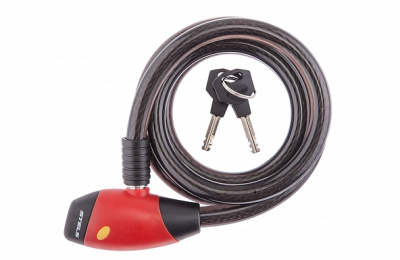 Трос-замок 84103 черный 10х800 арт.540074