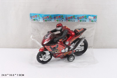 Мотоциклист инерционный в пакете R236-Н11047