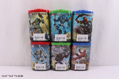 Конструктор 998-75 бионикл в тубе 6 видов воины-роботы А205-Н26032